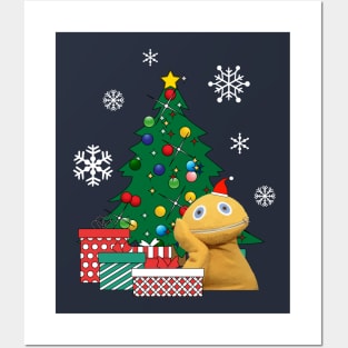 Zippy Around The Christmas Tree Rainbow Posters and Art